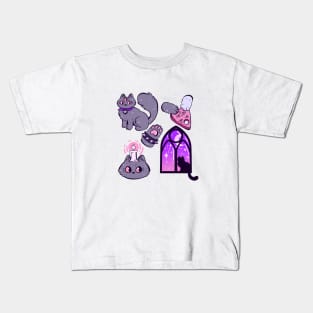 Occult cats Kids T-Shirt